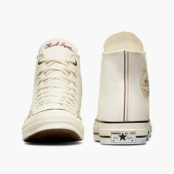 Converse Chuck 70 Mixed Materials High Egret Cherry Daze - A06548C MENS 9.5 (10) - Picture 14 of 16